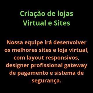 Criação de Landing Pages, Sites e Lojas Virtuais